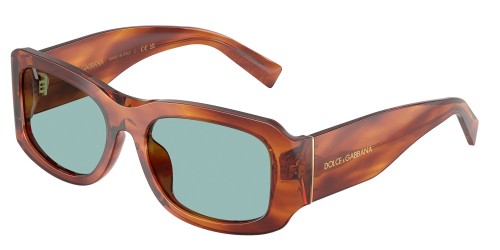 DOLCE & GABBANA DG4503 - ​322180 - ​57 Lunettes de soleil Havane Angulaire