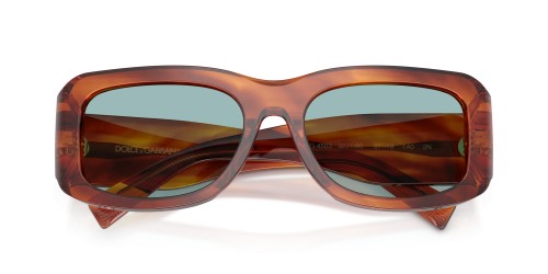 DOLCE & GABBANA DG4503 - ​322180 - ​57 Lunettes de soleil Havane Angulaire