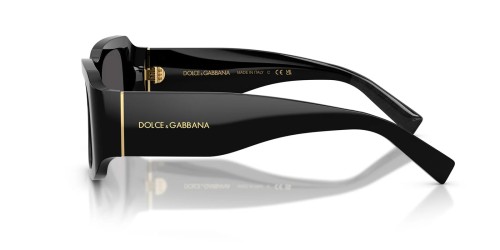 DOLCE & GABBANA DG4503 - ​501/87 - ​57 Lunettes de soleil Noir Angulaire