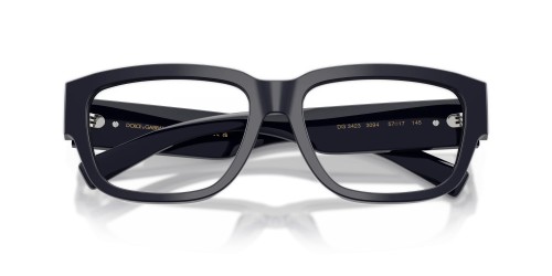 DOLCE & GABBANA DG3423 - ​3094 - ​57 Cadres optiques Bleu Angulaire
