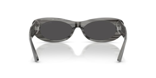 Jimmy Choo JC5038BU - ​506387 - ​54 Lunettes de soleil Gris, À motifs Ovale