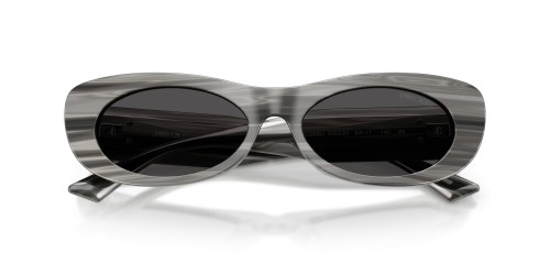 Jimmy Choo JC5038BU - ​506387 - ​54 Lunettes de soleil Gris, À motifs Ovale