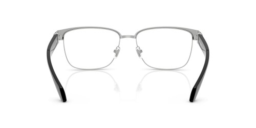 VERSACE VE1306 - ​1266 - ​57 Cadres optiques Argent, Noir Angulaire