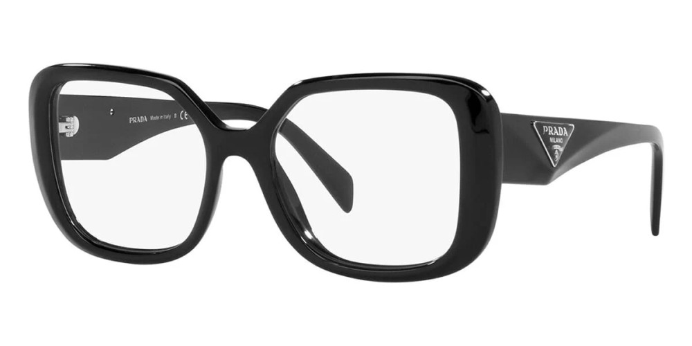 PRADA PR 10ZV - ​1AB1O1 - ​53 Cadres optiques Noir Angulaire