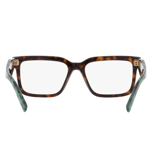 PRADA PR 10YV - ​2AU1O1 - ​54 Cadres optiques Havane, Vert Angulaire