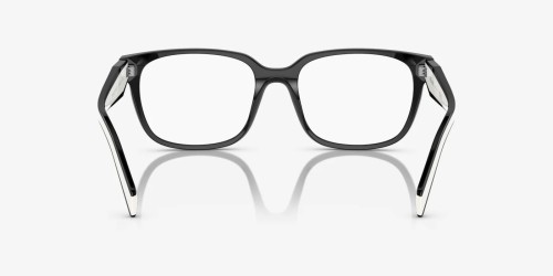 PRADA PR 17ZV - ​1AB1O1 - ​54 Cadres optiques Noir, Blanc Angulaire