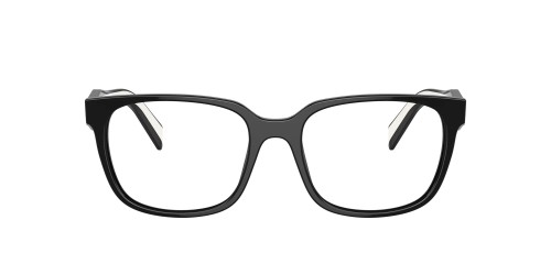 PRADA PR 17ZV - ​1AB1O1 - ​54 Cadres optiques Noir, Blanc Angulaire