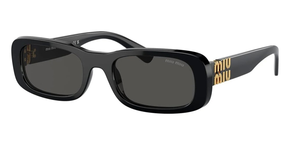 MIU MIU MU 08ZS - ​1AB5S0 - ​53 Lunettes de soleil Black Square