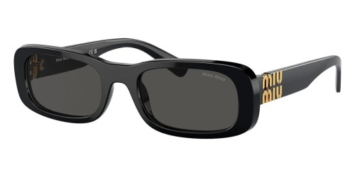 MIU MIU MU 08ZS - ​1AB5S0 - ​53 Lunettes de soleil Black Square