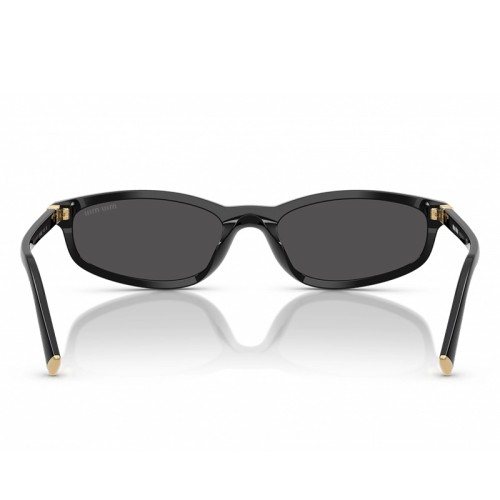 MIU MIU MU A06S - 16K08Z - 54 Lunettes de soleil Noir Ovale