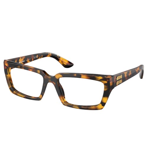 MIU MIU MU 04XV - VAU101 - 54 Cadres optiques Havane Angulaire