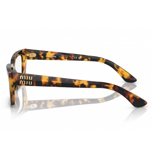 MIU MIU MU 04XV - VAU101 - 54 Cadres optiques Havane Angulaire