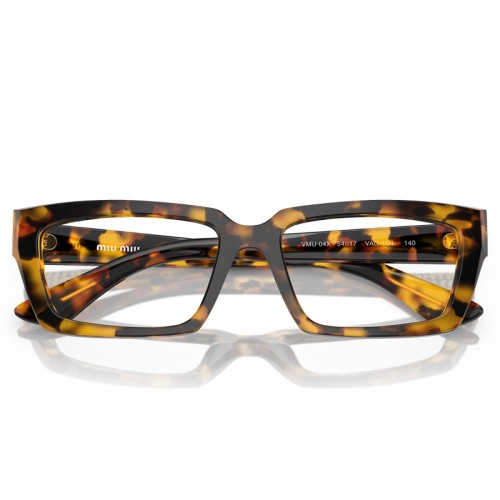 MIU MIU MU 04XV - VAU101 - 54 Cadres optiques Havane Angulaire
