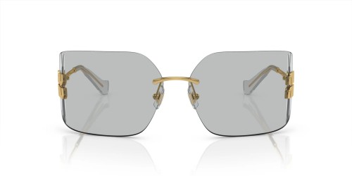 MIU MIU MU 54YS - 5AK30B - 80 Lunettes de soleil Or Bouclier