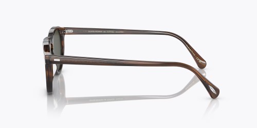 OLIVER PEOPLES OV5217S GREGORY PECK - 1724P1 - 50 - AVEC DES VERRES POLARISÉS Lunettes de soleil Havane foncé Rond