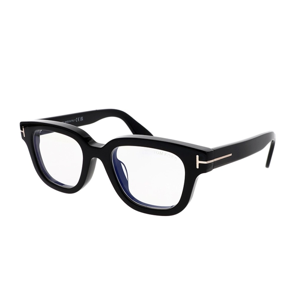 Tom Ford TF6072-D-B ECO - 001 - 49 Cadres optiques Noir Angulaire