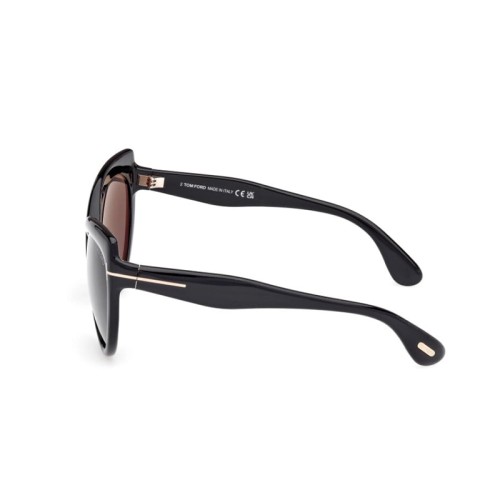 Tom Ford FT1196 BEATRICE ECO - 01A - 65 Lunettes de soleil Noir Papillon