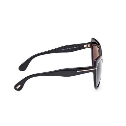 Tom Ford FT1196 BEATRICE ECO - 01A - 65 Lunettes de soleil Noir Papillon