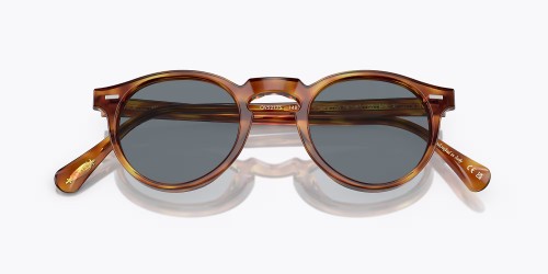 OLIVER PEOPLES OV5217S GREGORY PECK - 1483R8 - 50 - AVEC DES VERRES PHOTOCHROMIQUES Lunettes de soleil Havane Rond