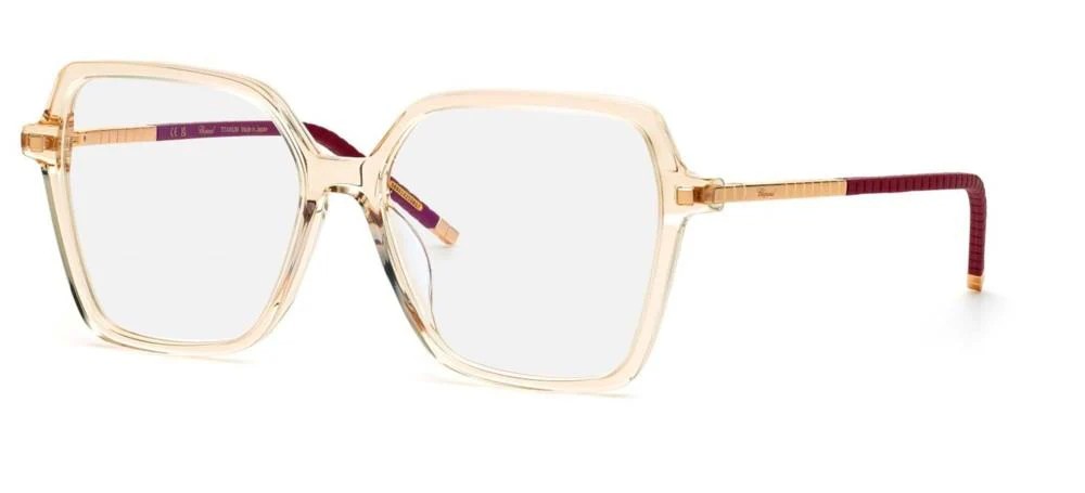Chopard VCH348M - 0805 - 55 Cadres optiques Brillant, brun clair Angulaire