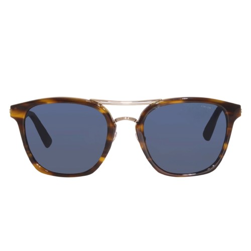 Chopard SCHC91 WOOD RUBBER - 9FMP - 55 - AVEC DES VERRES POLARISÉS Lunettes de soleil Havane, Or, Marron Pilote (Aviateur)