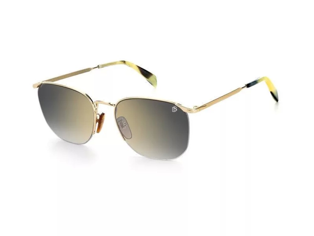 David Beckham DB 1038/F/S - IDAFQ - 58 Lunettes de soleil Or, Havane Coussin arrondi