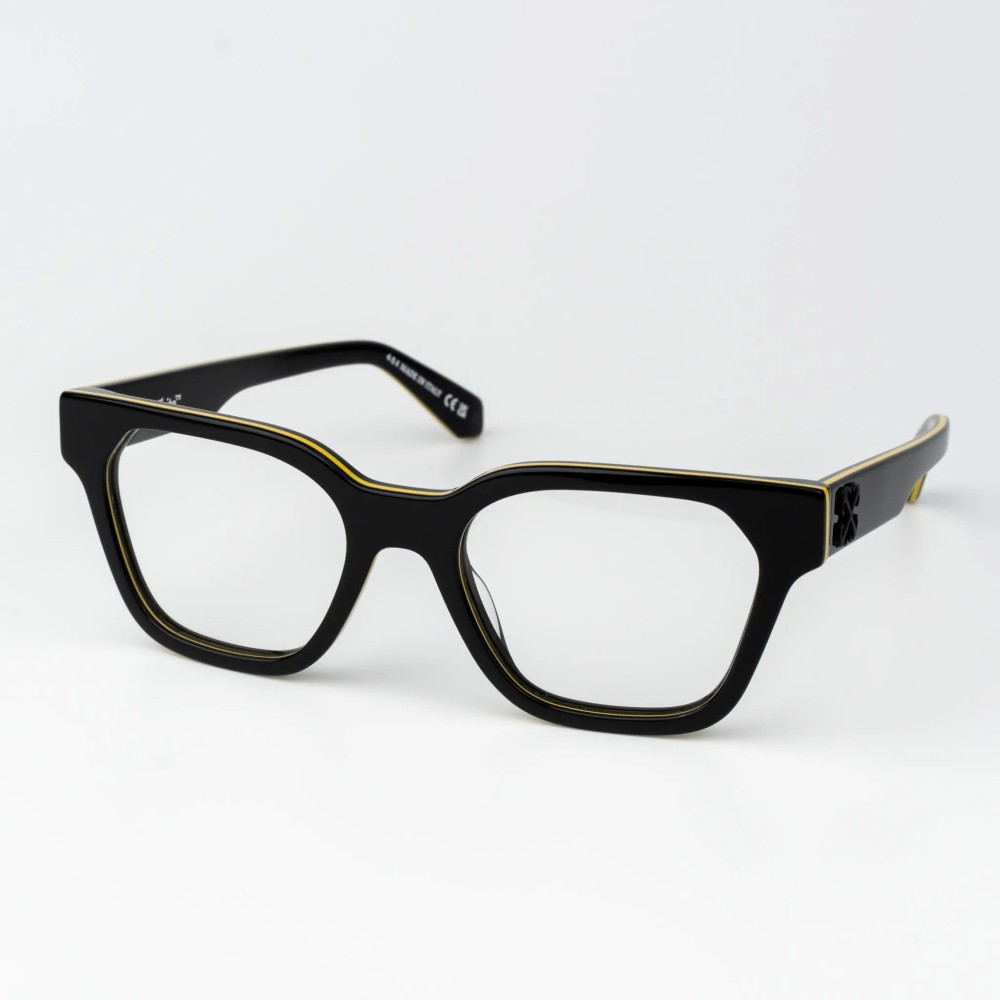 Off-White OERJ07P (STYLE 7P) - 1300 - 52 Cadres optiques Noir Angulaire