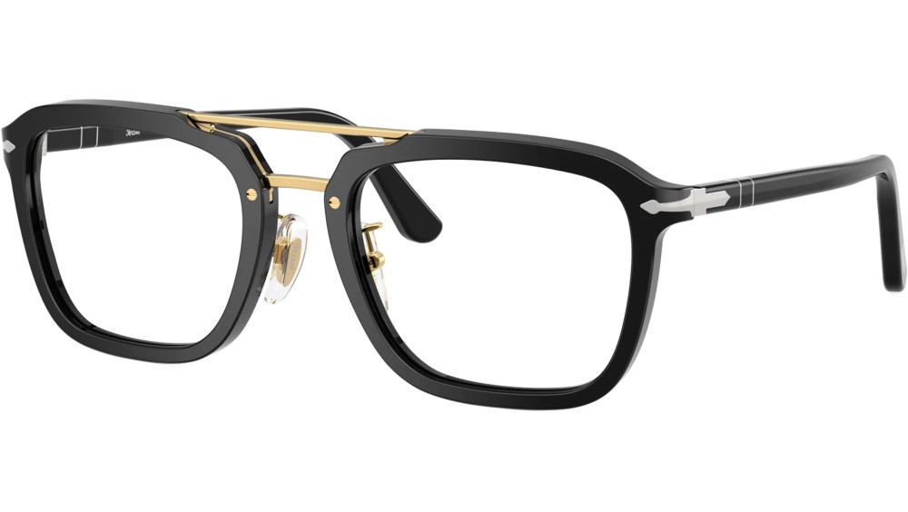 Persol PO0204V - 95 - 54 Cadres optiques Noir Pilote (Aviateur)
