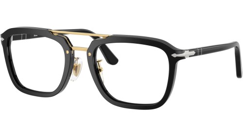 Persol PO0204V - 95 - 54 Cadres optiques Noir Pilote (Aviateur)