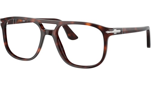 Persol PO3329V - 24 - 54 Cadres optiques Havane Pilote (Aviateur)