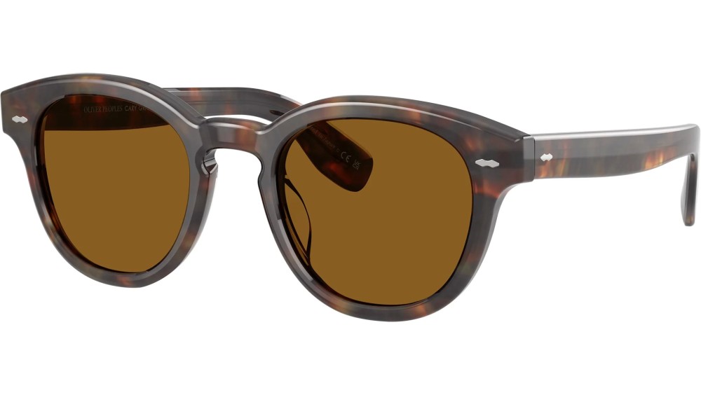 OLIVER PEOPLES OV5413SU CARY GRANT (HANMADE IN JAPAN) - 180153 - 50 Lunettes de soleil Havane foncé Rond