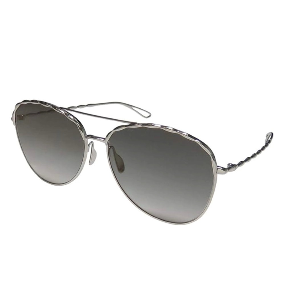 Elie Saab ES008/S - 84J 5B - 59 Lunettes de soleil Argent Pilote (Aviateur)
