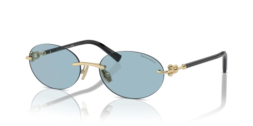 TIFFANY & CO. TF3104D - 602180 - 56 Lunettes de soleil Or Ovale