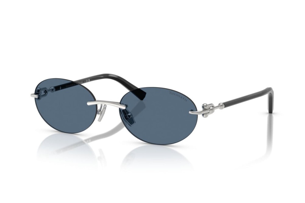 TIFFANY & CO. TF3104D - 600180 - 56 Lunettes de soleil Argent Ovale