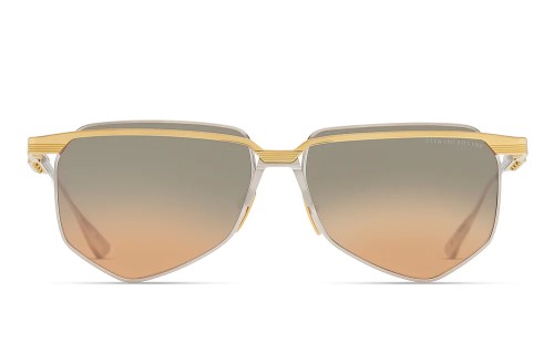 Dita INTERLINE DTS194-A - 01 - 60 Lunettes de soleil Or, Argent Pilote (Aviateur)