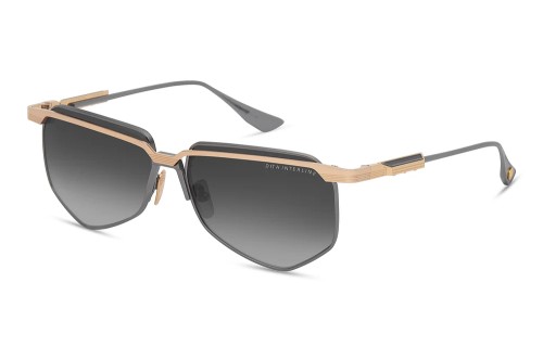 Dita INTERLINE DTS194-A - 02 - 60 Lunettes de soleil Or, Gris Pilote (Aviateur)