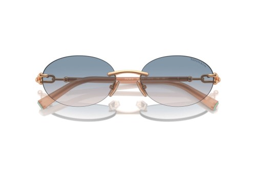 TIFFANY & CO. TF3104D - 621716 - 56 Lunettes de soleil Or rose Ovale