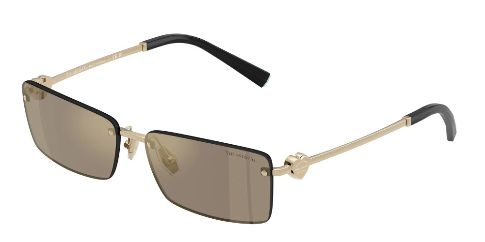 TIFFANY & CO. TF3108B - 60215A - 60 Lunettes de soleil Or Angulaire