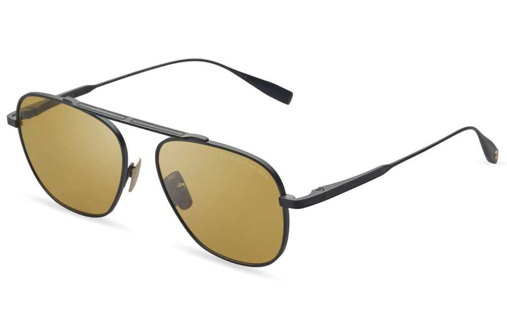 Dita FLIGHT.009 DTS409-A - 02 - 56 Lunettes de soleil Noir Pilote (Aviateur)