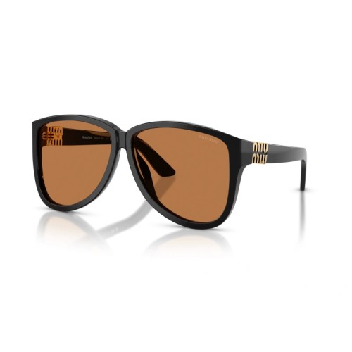 MIU MIU MU A08S - 16K90Q - 61 Lunettes de soleil Black Pilot (Aviator)