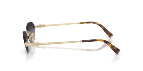 MIU MIU MU A54S - ZVN5D1 - 51 Lunettes de soleil Or Ovale