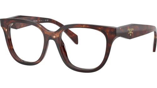 PRADA PR C11V - 14P1O1 - 53 Cadres optiques Caramel écaille Papillon