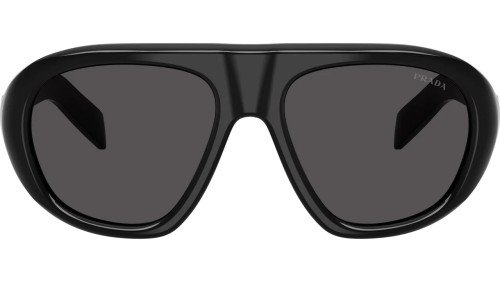PRADA PR C05S - 16K08Z - 57 Lunettes de soleil Noir Pilote (Aviateur)