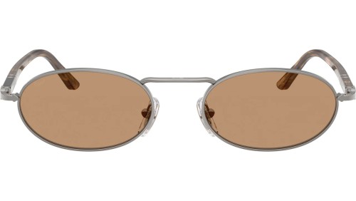Persol PO1023S - 513/53 - 55 Lunettes de soleil Métal bleu-gris Ovale