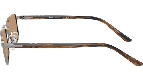 Persol PO1025S - 513/53 - 57 Lunettes de soleil Métal bleu-gris Angulaire