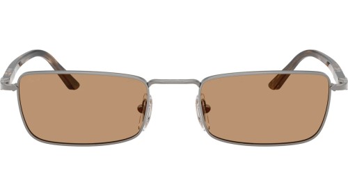 Persol PO1025S - 513/53 - 57 Lunettes de soleil Métal bleu-gris Angulaire
