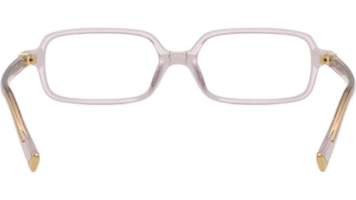 MIU MIU MU 01YV - 12W1O1 - 53 Cadres optiques Mauve, transparent Angulaire
