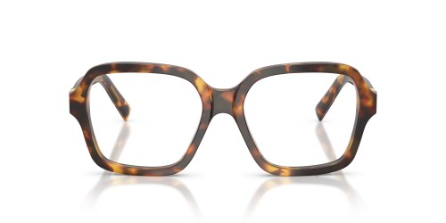 MIU MIU MU 03YV - 14L1O1 - 54 Cadres optiques Havane miel Angulaire