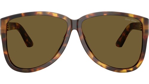 MIU MIU MU A08S - 14L09Z - 61 Lunettes de soleil Havane miel Pilote (Aviateur)