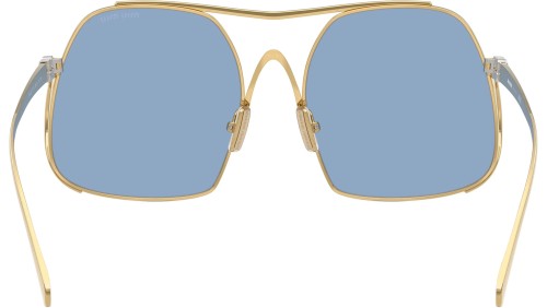 MIU MIU MU A55S - 5AK30U - 57 Lunettes de soleil Or Angulaire